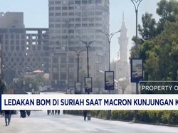 Ledakan Bom di Suriah Saat Macron Kunjungan Kerja