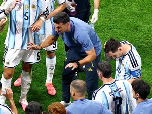 Scaloni: Argentina Vs Mesir Laga Emosional untuk Messi