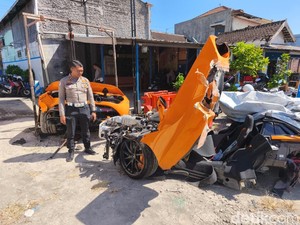Penyebab Kecelakaan Horor McLaren YouTuber Andra ST Versi Polisi