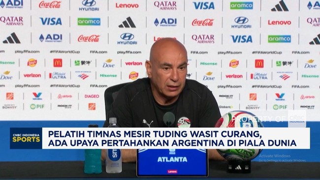 Pelatih Timnas Mesir Tuding Wasit Curang Mau Pertahankan Argentina