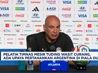Pelatih Timnas Mesir Tuding Wasit Curang Mau Pertahankan Ar