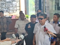 Penasihat Presiden Bidang Ketenagakerjaan dan Kesejahteraan Buruh/Ketua KSPI Said Iqbal di kantor Kementerian Keuangan. CNBC Indonesia/Chandra Dwi Pranata