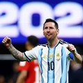 Soccer Football - FIFA World Cup 2026 - Round of 16 - Argentina v Egypt - Atlanta Stadium, Atlanta, Georgia, U.S. - July 7, 2026 Argentina's Lionel Messi celebrates after the match REUTERS/Carlos Barria