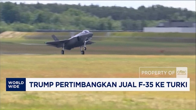Video: Trump Pertimbangkan Jual F-35 ke Turki
