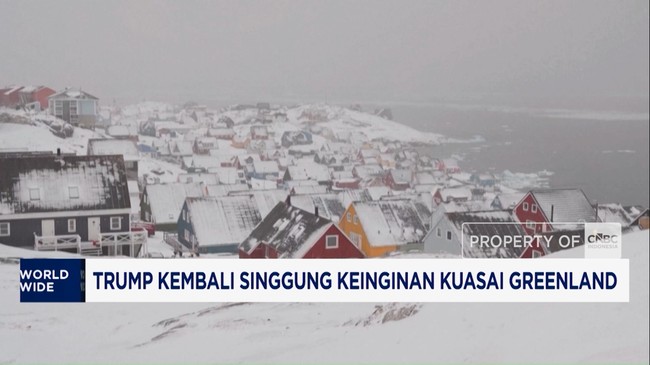 Video: Trump Tegaskan AS Ingin Kuasai Greenland