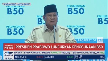 Biodiesel B50 Resmi Meluncur, Prabowo: Indonesia Negara Pertama Mandatori B50