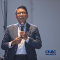 Ketua Komisi XI DPR RI, Mukhamad Misbakhun dalam acara diskusi Coffe Morning CNBC Indonesia berjudul “Kupas Tuntas Aturan Penyeragaman Kemasan Produk Tembakau” di Park Hyatt Jakarta, Kamis, (9/7/2026). (CNBC Indonesia/Tri Susilo)