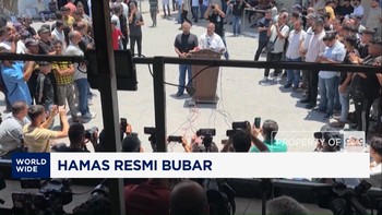 Hamas Resmi Bubar