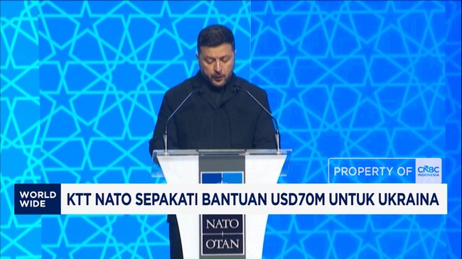Video: KTT NATO Sepakati Bantuan USD 70 M untuk Ukraina