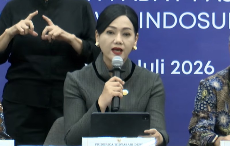 OJK menggelar konferensi pers soal hasil penyitaan aset perkara tindak pidana Asuransi Jiwa Prolife Indonesia (sebelumnya bernama Asuransi Jiwa Indosurya Sukses), Kamis (9/7/2026). (Dok. OJK)