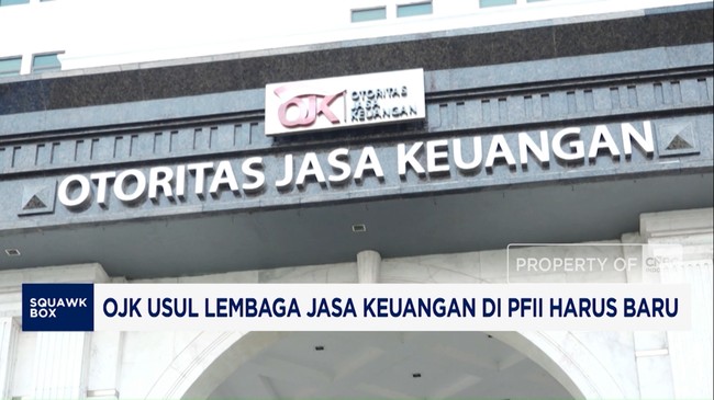 Video: OJK Usul Lembaga Jasa Keuangan di PFII Harus Baru