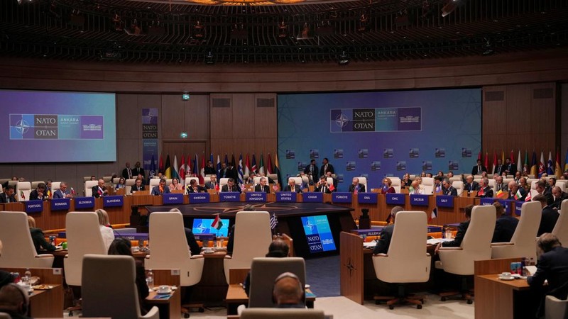 Pemandangan umum KTT NATO di Ankara, Turki, Rabu, 8 Juli 2026.