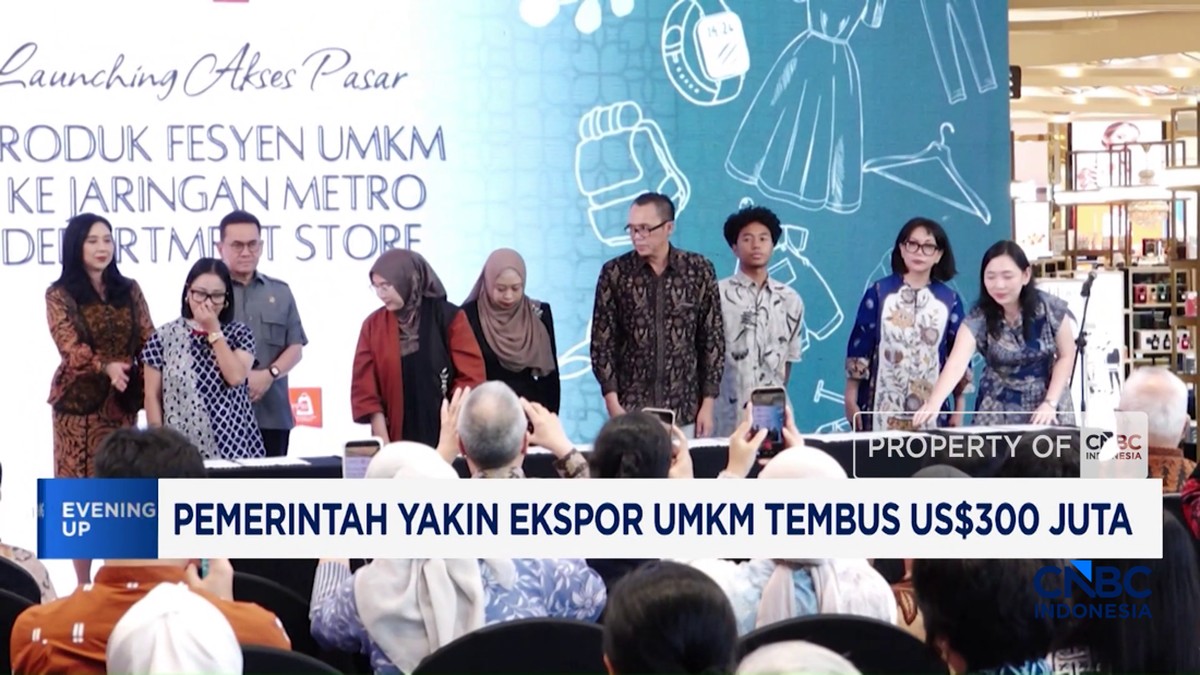 Video: Pemerintah Optimistis Ekspor UMKM Tembus 300 Juta Dolar As