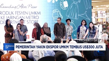 Pemerintah Optimistis Ekspor UMKM Tembus 300 Juta Dolar As