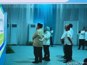 Prabowo Hadiri Peluncuran Biosolar B50 di Rest Area Km 57 Karawang