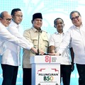 Presiden RI Prabowo Subianto resmi meluncurkan mandatori biodiesel B50, yakni bahan bakar minyak jenis solar yang dicampur bahan bakar nabati berbasis minyak kelapa sawit sebesar 50 persen, di Karawang, Kamis (9/7/2026). (Dok. BPMI Sekretariat Presid