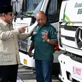 Presiden RI Prabowo Subianto resmi meluncurkan mandatori biodiesel B50, yakni bahan bakar minyak jenis solar yang dicampur bahan bakar nabati berbasis minyak kelapa sawit sebesar 50 persen, di Karawang, Kamis (9/7/2026). (Dok. BPMI Sekretariat Presid