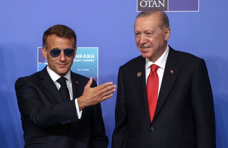 Para pemimpin negara anggota NATO tiba di Ankara, Turki, pada Selasa (7/7), untuk menghadiri jamuan makan malam pembuka Konferensi Tingkat Tinggi (KTT) NATO yang diselenggarakan Presiden Turki Recep Tayyip Erdoğan di kompleks kepresidenan. (Tangkapan Layar Video Reuters)