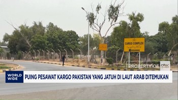 Puing Pesawat Kargo Pakistan yang Jatuh di Laut Arab Ditemukan