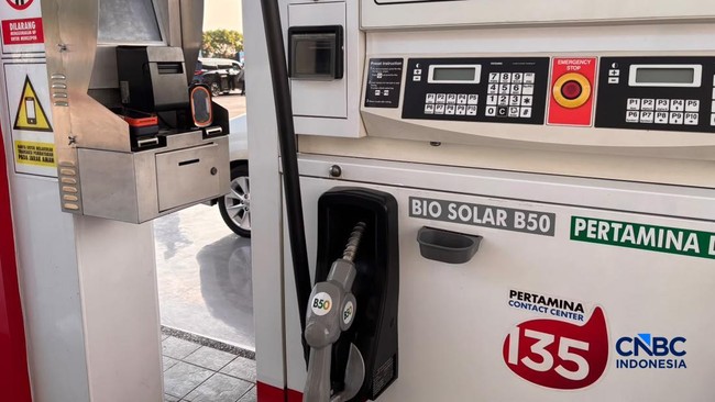 57% SPBU Pertamina Sudah Salurkan BBM Biosolar B50