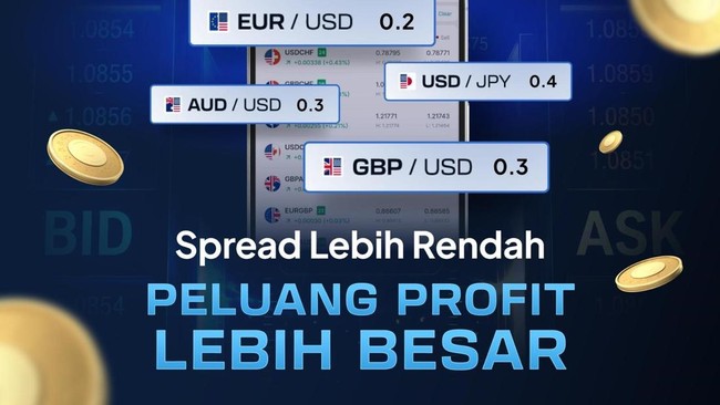 Valbury Pangkas Spread Transaksi, Profit Trader Bisa Makin Besar