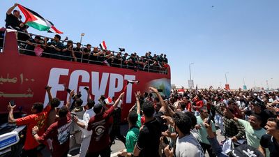 Bak Pahlawan! Timnas Mesir dan Mohamed Salah Disambut Ribuan Suporter Sepulang dari Piala Dunia 2026