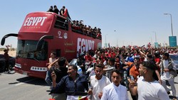 Video Warga Mesir Sambut Mo Salah cs Bak Pahlawan
