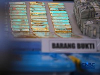 Foto: Ilustrasi emas  (CNBC Indonesia/Faisal Rahman)