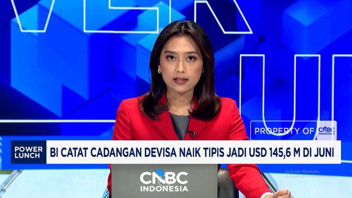 Video: BI Catat Cadangan Devisa Naik Tipis Jadi USD145,6 M di Juni