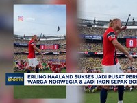 Haaland Jadi Pusat Perhatian Warga Norwegia & Ikon Sepak Bola Dunia