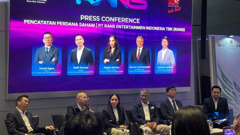 IPO RANS dihadiri sejumlah tokoh penting, seperti Haji Isam, Boy Thohir, hingga Anindya Bakrie.