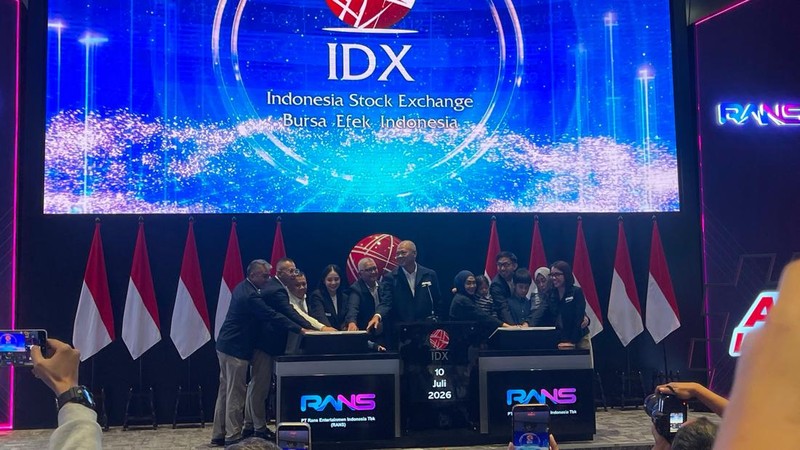 IPO RANS dihadiri sejumlah tokoh penting, seperti Haji Isam, Boy Thohir, hingga Anindya Bakrie. (Dok. Mentari Puspadini)