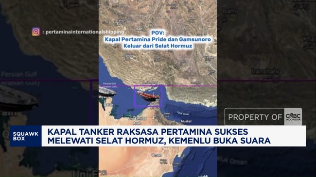 Video:Kapal Pertamina Sukses Melewati Selat Hormuz, Kemenlu Buka Suara