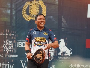 Polresta Sidoarjo Gelar Turnamen Padel Sambut Hari Bhayangkara ke-80