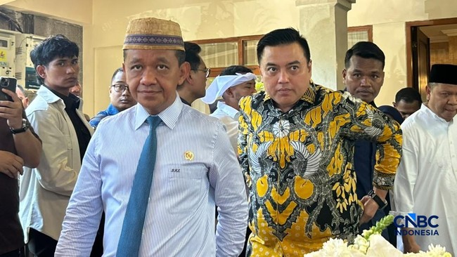 Sampaikan Duka Cita, Bahlil: Rachmat Gobel Senior Saya di Dunia Usaha