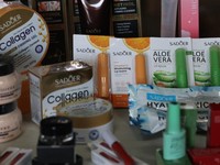 Merek kosmetik ilegal atau tanpa izin edar (TIE). (Dok. Kemenkes)