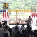 Menteri Pekerjaan Umum (PU) Dody Hanggodo dalam acara peresmian 5 bendungan secara serempak, melalui acara yang dipusatkan di Bendungan Meninting, Lombok Barat, Nusa Tenggara Barat, Jumat (10/7/2026). Nilai investasi yang dikeluarkan negara untuk pem