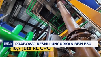 Prabowo Resmi Luncurkan BBM B50