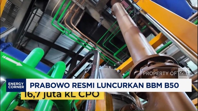 Video: Prabowo Resmi Luncurkan BBM B50