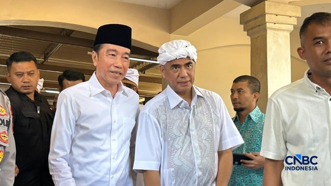 Jokowi Takziah ke Rumah Duka Rachmat Gobel: Menteri yang Kerja Keras