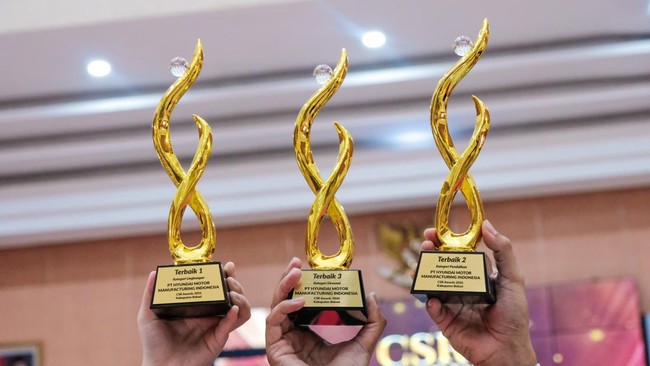 Hyundai Sabet 3 Penghargaan CSR, Bangun Ekonomi Sirkular-Dukung Vokasi