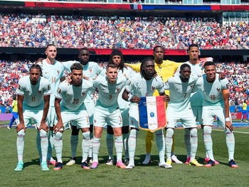 Foto: Skuat Prancis. (Dokumentasi Twitter @equipedefrance)