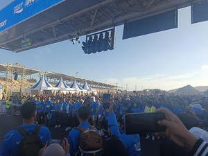 4.200 Peserta Ikuti Acara Lari 4,3 Km di Sirkuit Mandalika