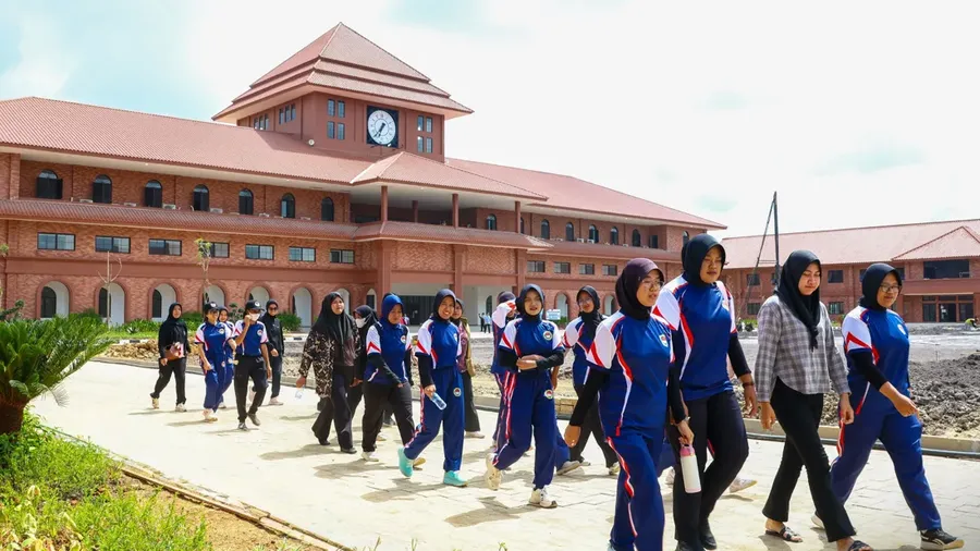 Angkatan pertama SMA Taruna Nusantara Kampus Ibu Kota Nusantara (IKN) mulai tiba di Nusantara pada Kamis (9/7/2026). (Dok. Humas Otorita IKN)