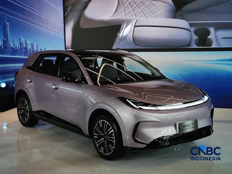 Peluncuran BAIC T1 di BAIC Alam Sutera, Kamis (9/7/2026). (CNBC Indonesia/Ferry Sandi)