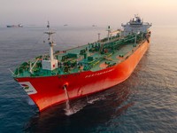 Armada Pertamina Gas 1 bawa 45,9 ribu ton LPG dari Freeport, Texas, AS. (Dok. Pertamina)