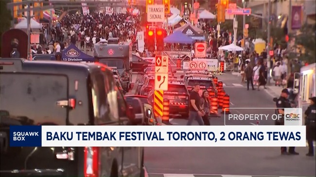 Video: Baku Tembak Festival Toronto, 2 Orang Tewas