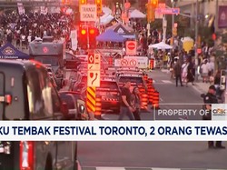 Baku Tembak Festival Toronto, 2 Orang Tewas