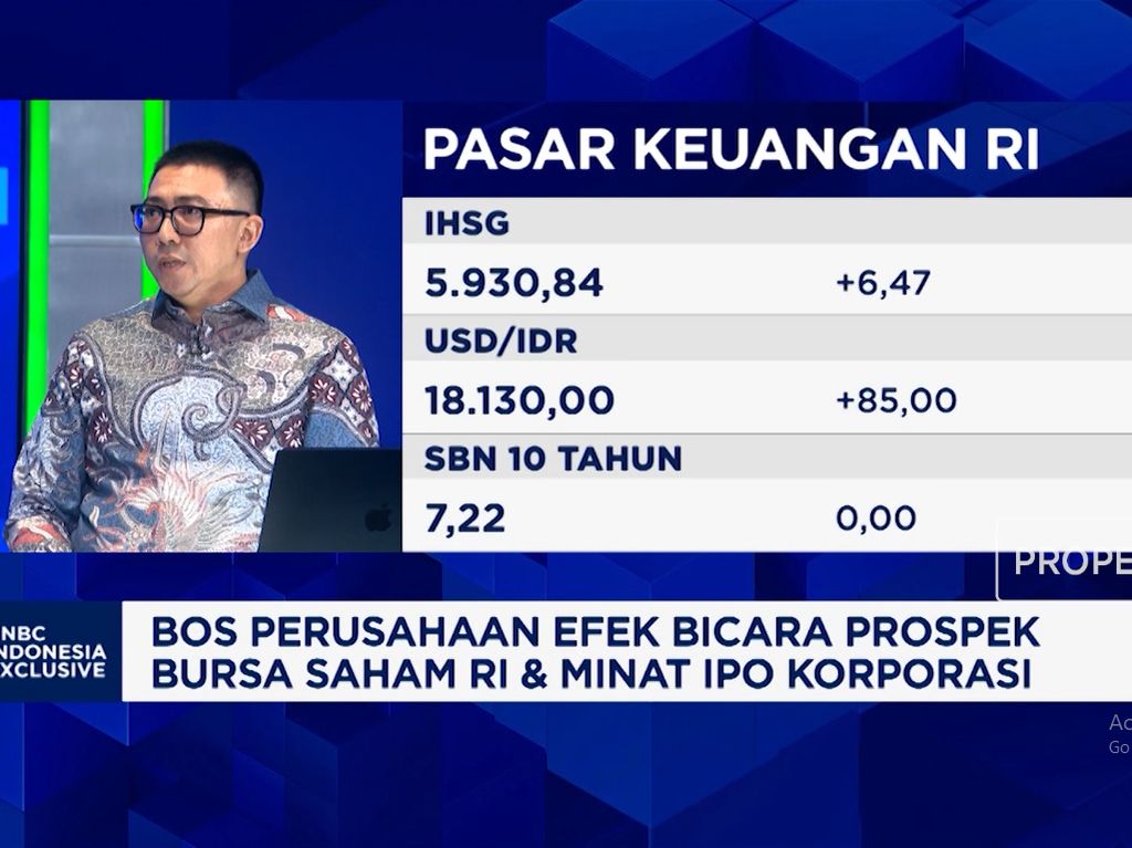 Bos Efek Prospek IPO Korporasi & Sektor Yang Prospek Cuan di Tengah Ketidakpastian
