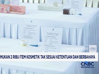 BPOM Temukan 2.000 Item Kosmetik Tak Sesuai Ketentuan dan Berbahaya
